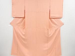 未使用品　桐模様織り出し色無地着物